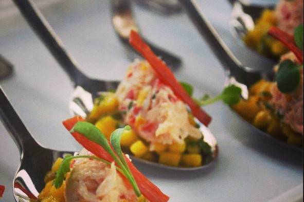 Dungeness Crab Canapé