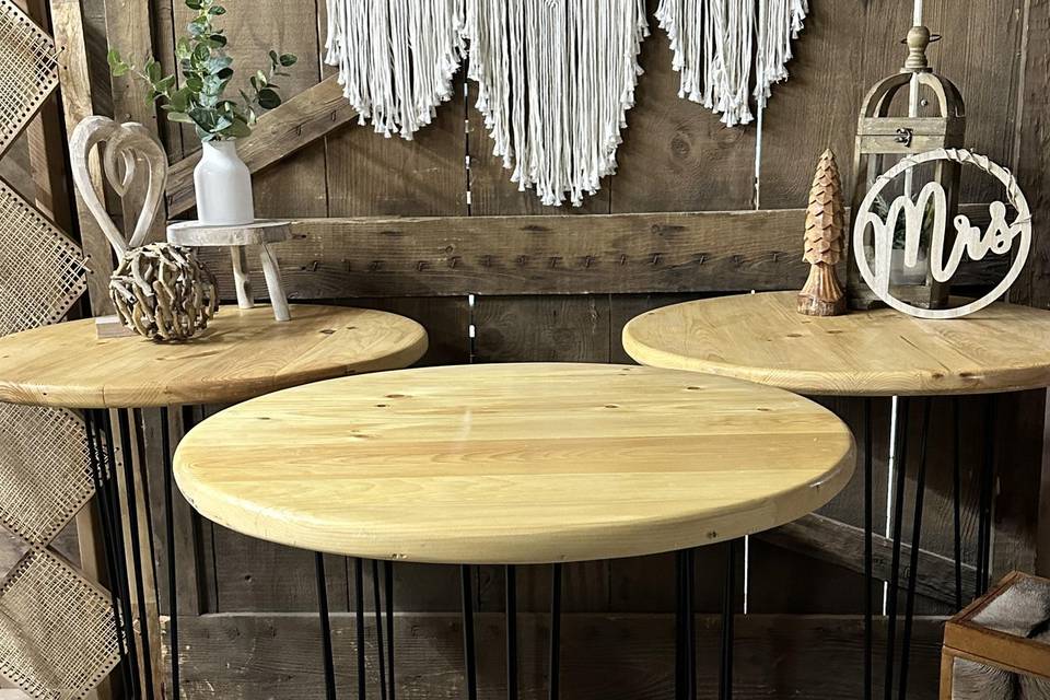 Cocktail tables