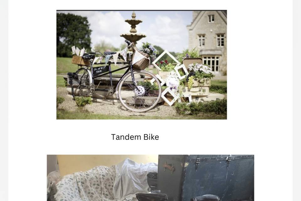 Tandem bike