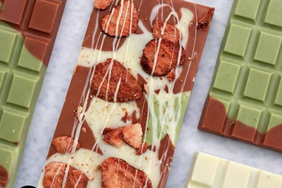 Strawberry Matcha Bar