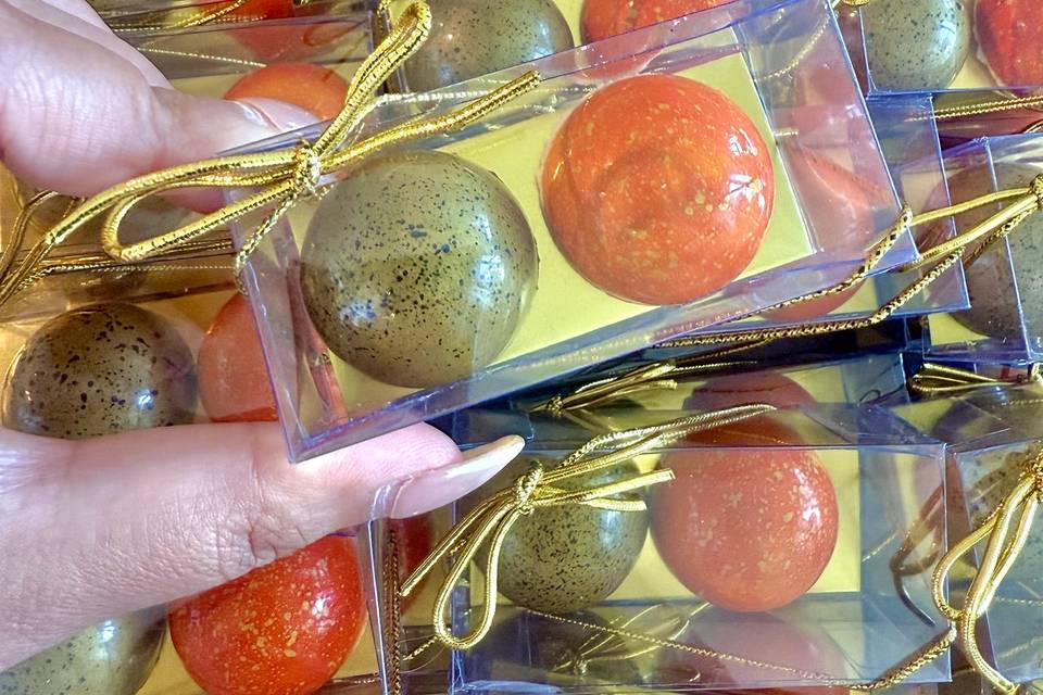 Mango & Orange bonbon 2 peice