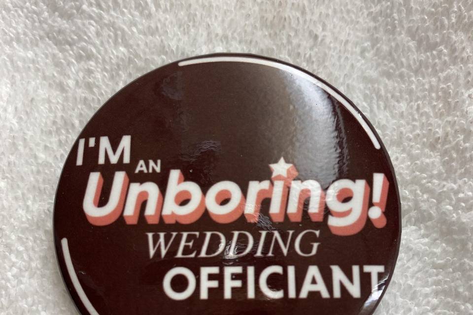 Unboring Wedding Officiant