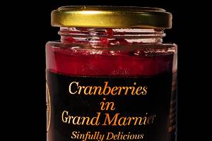 Cranberries in grand marnier