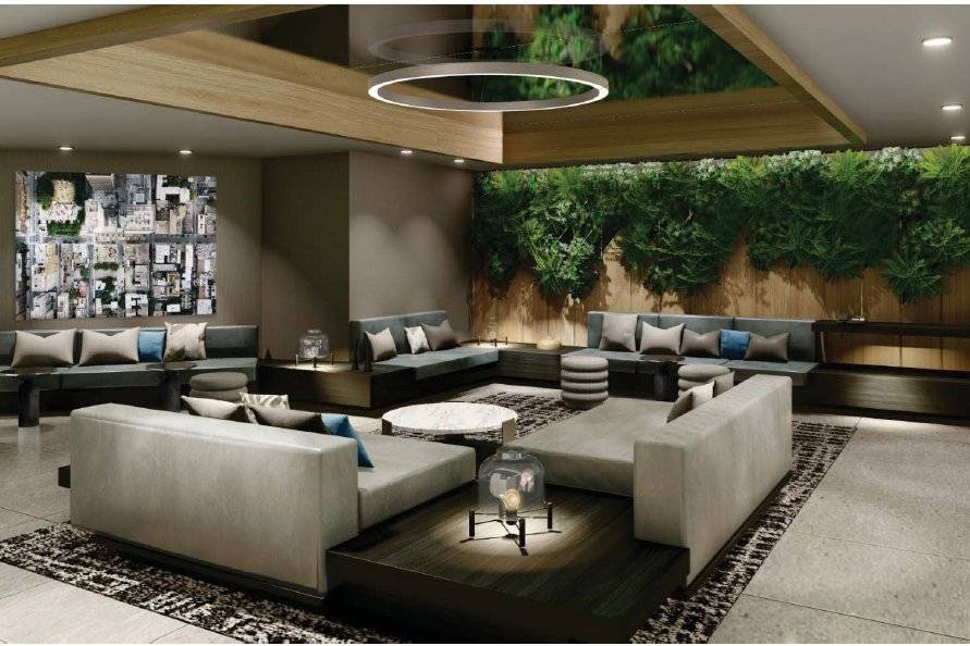 Lounge area with contemporary seating