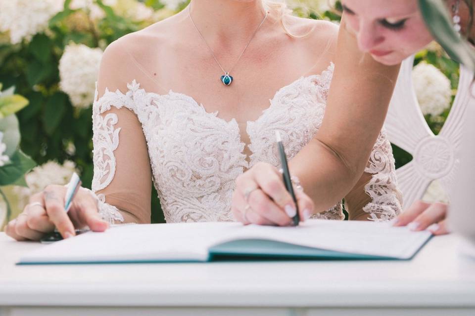 Smiling Bride