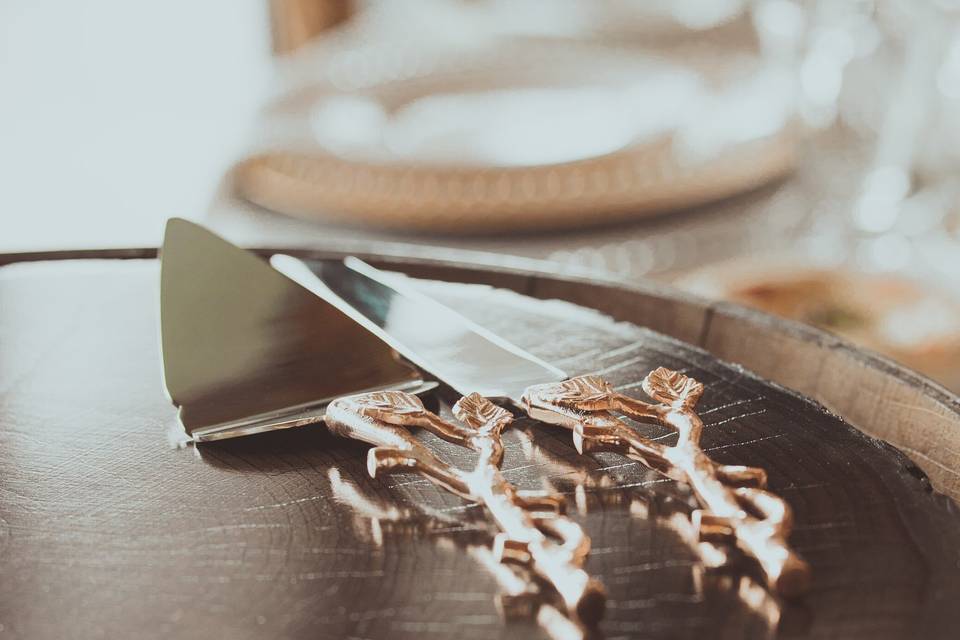 Cake Shovel and Knife