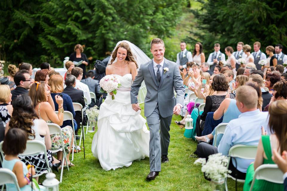 Walking up the Aisle