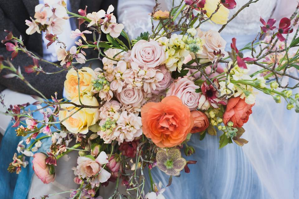 Close-up of bouquet ©Helene Cy