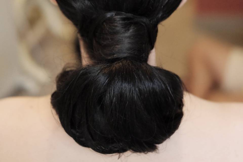 Bridal hair