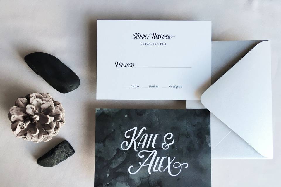 Kate & Alex // RSVP