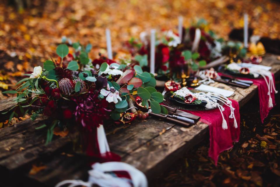 Backyard ceremony