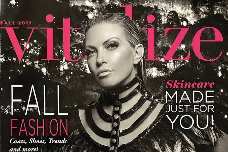 Edgy magazine cover shoot