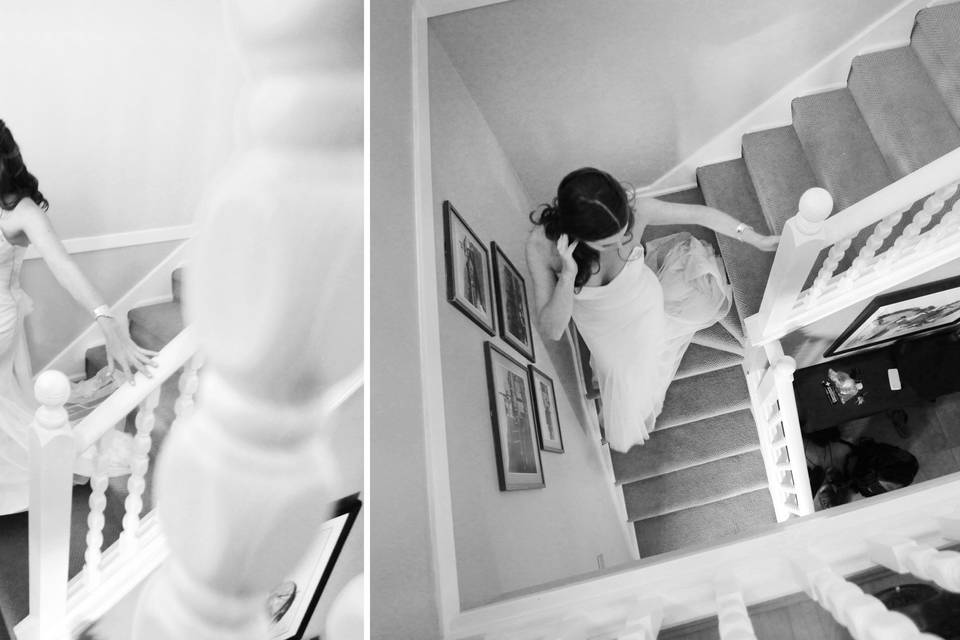 Stairs bride