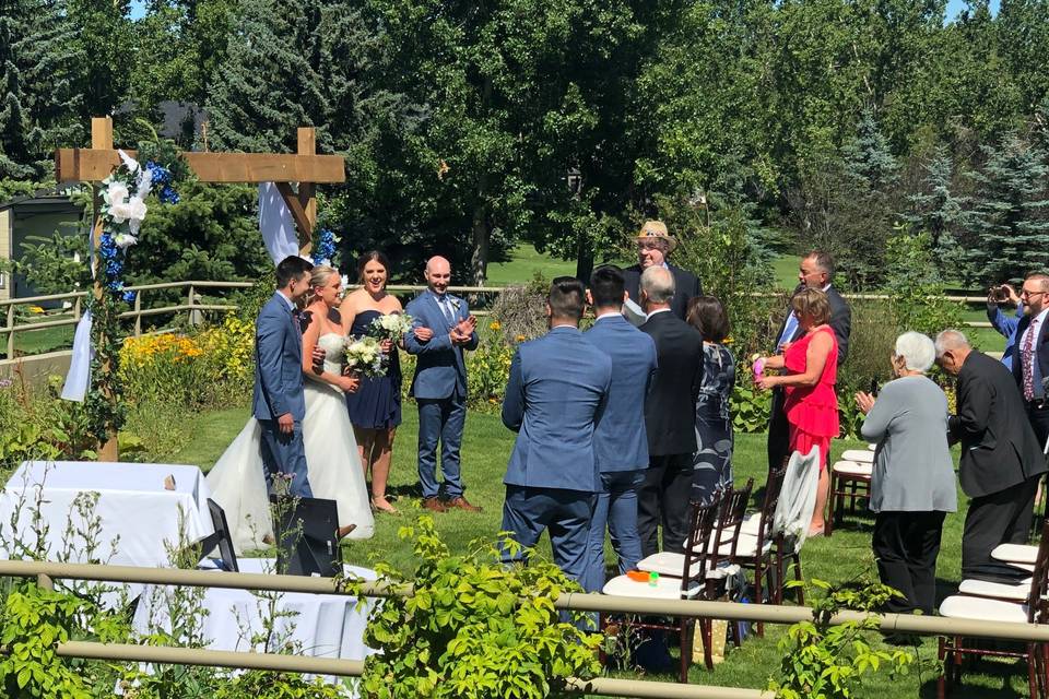 Green space ceremony