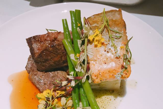 Tenderloin and Arctic Char