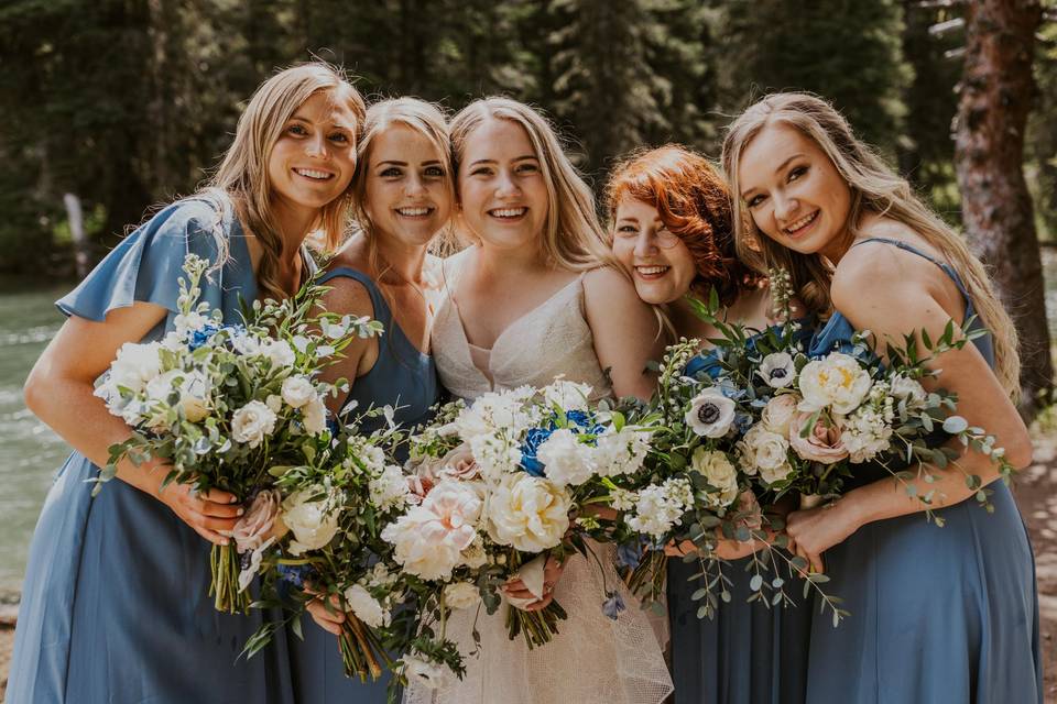 Summer Blue Bouquet