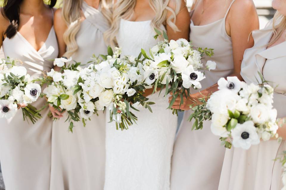 White Wedding Bouquets