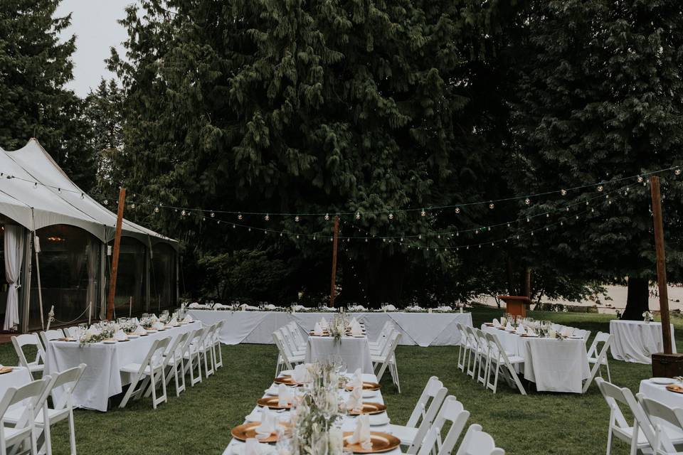 Outdoor reception