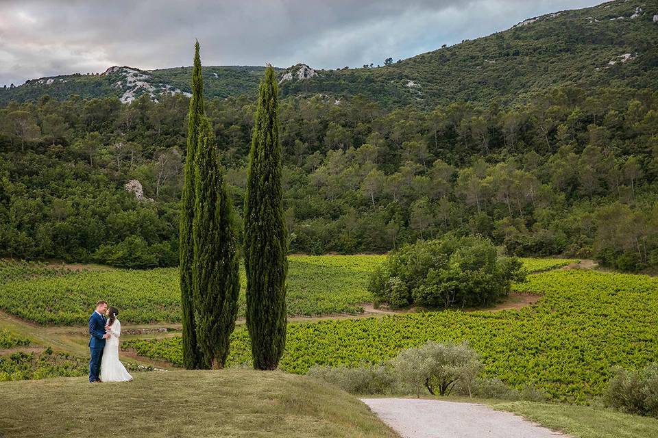 France winery wedding
