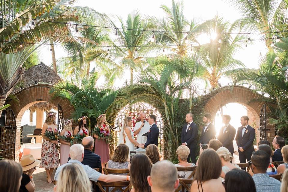 Mexico wedding ceremony