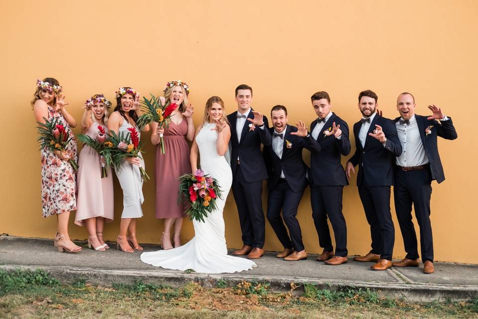 Couple at Squamish wedding