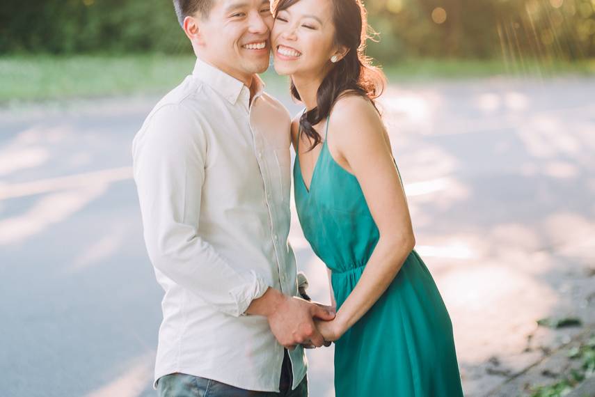 Engagement shoot in Vancouver