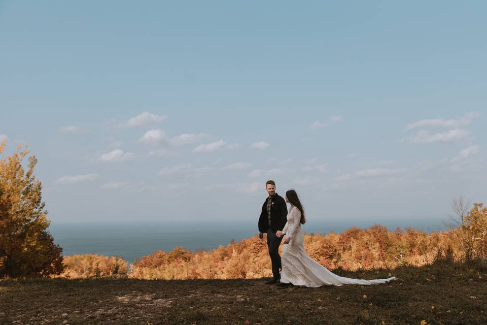 Georgian Bay elopement