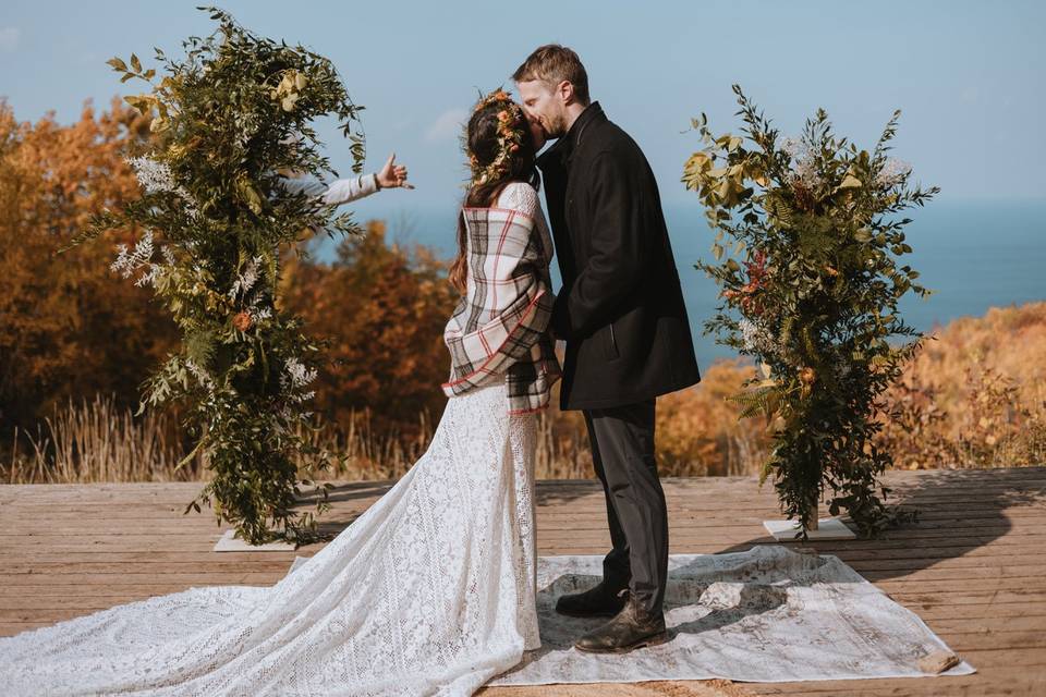 Georgian Bay elopement