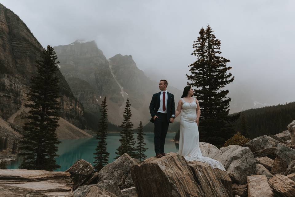 Moraine Lake Elopement