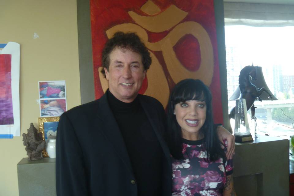 Scott with Bif Naked