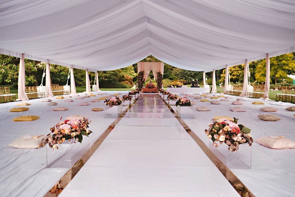 Dreamy Outdoor Sikh Wedding