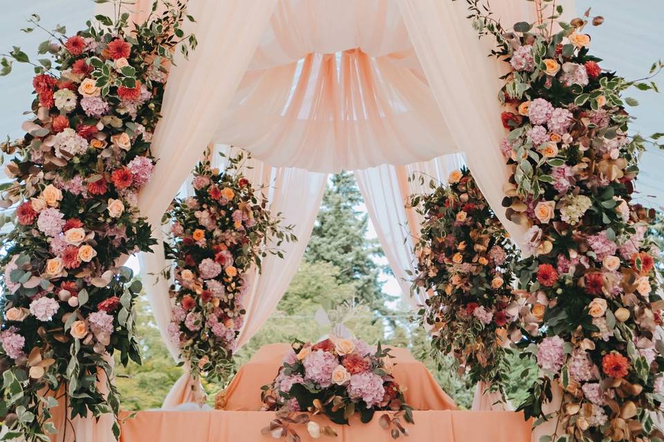 Dreamy Outdoor Sikh Wedding