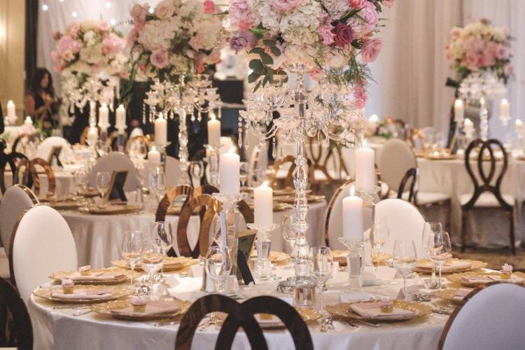 Blush & Gold Reception