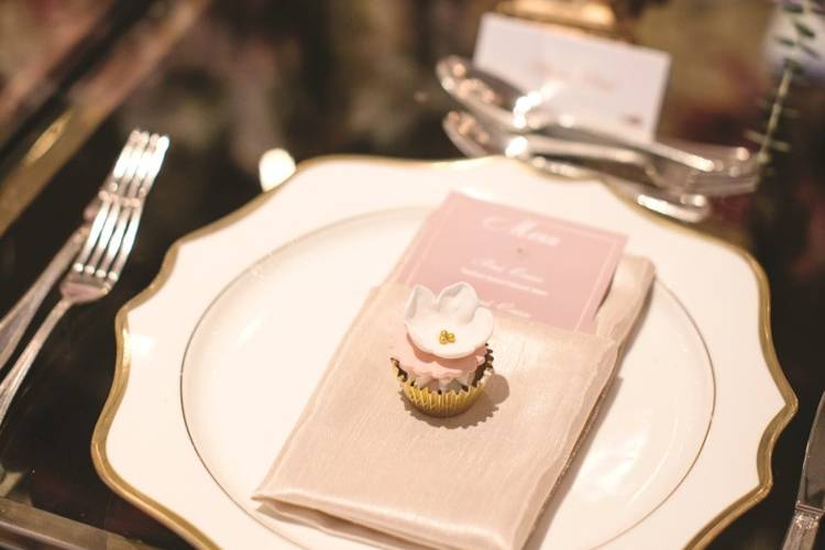 Blush & Gold Reception