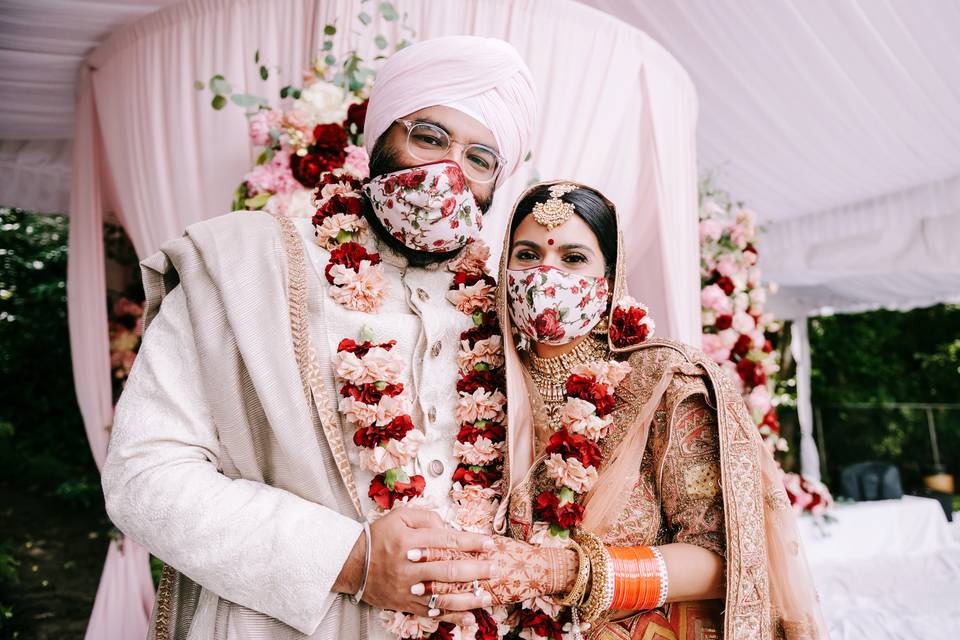 Glamourous Micro Sikh Wedding