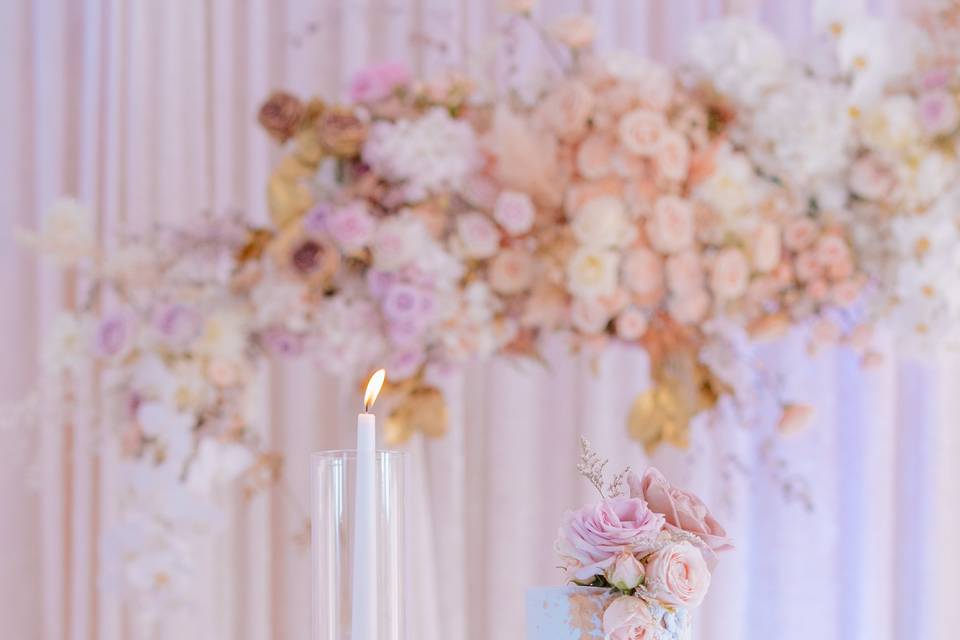 Purple Pastels Reception