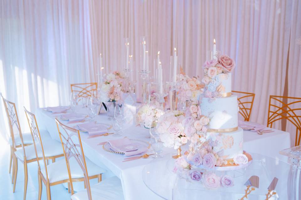 Purple Pastels Reception