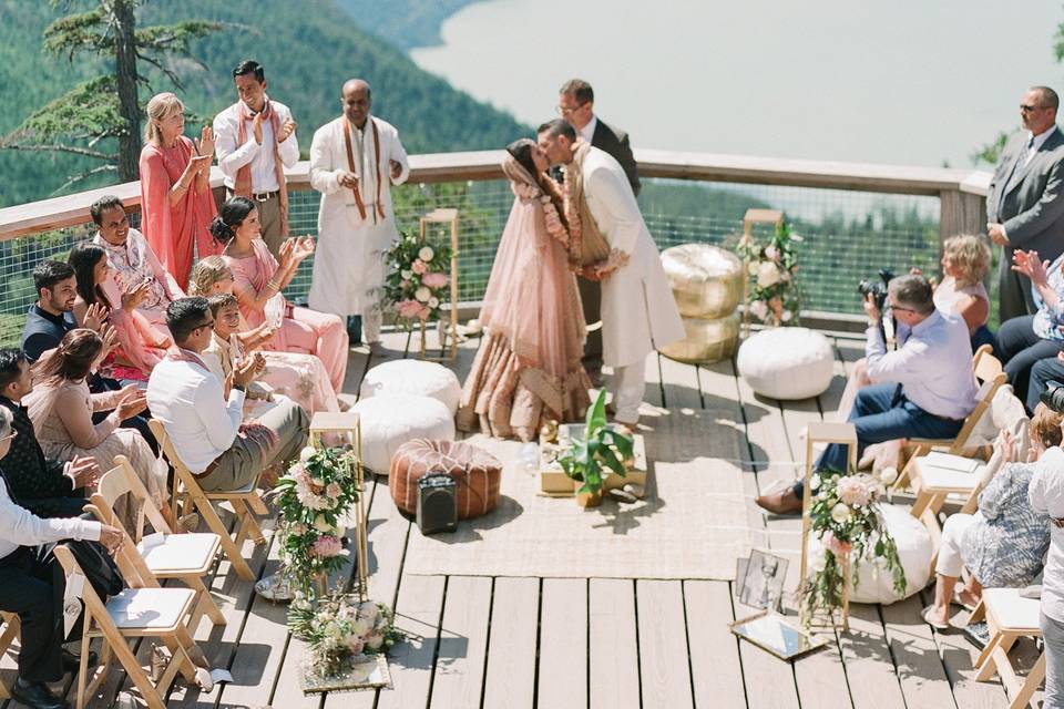 Mountain Top Hindu Ceremony