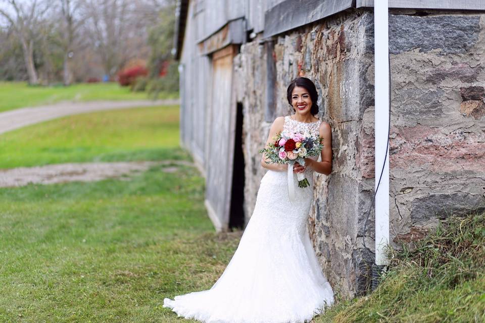 Barn exterior