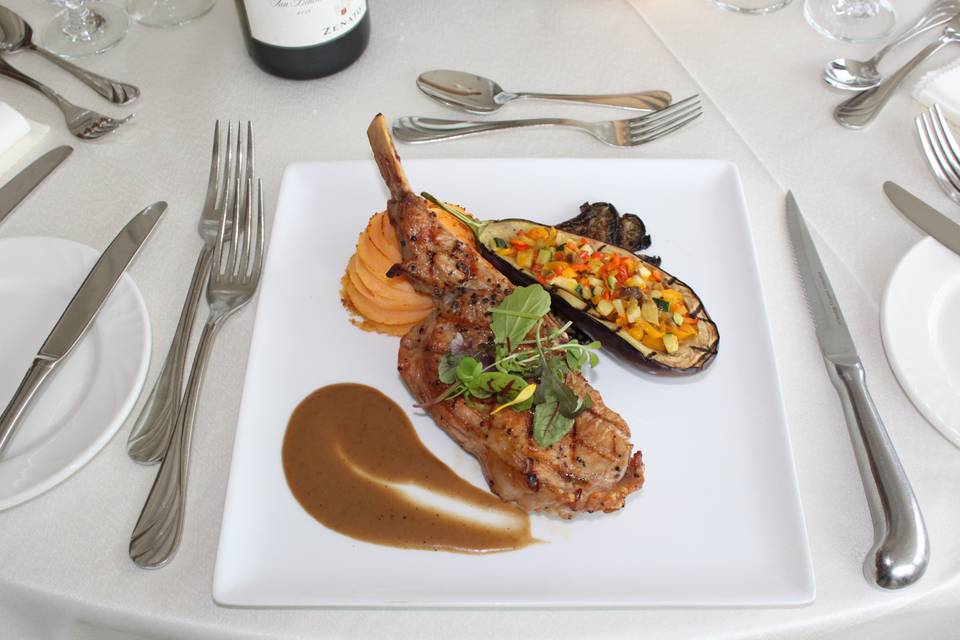 Veal Chop Main Meal