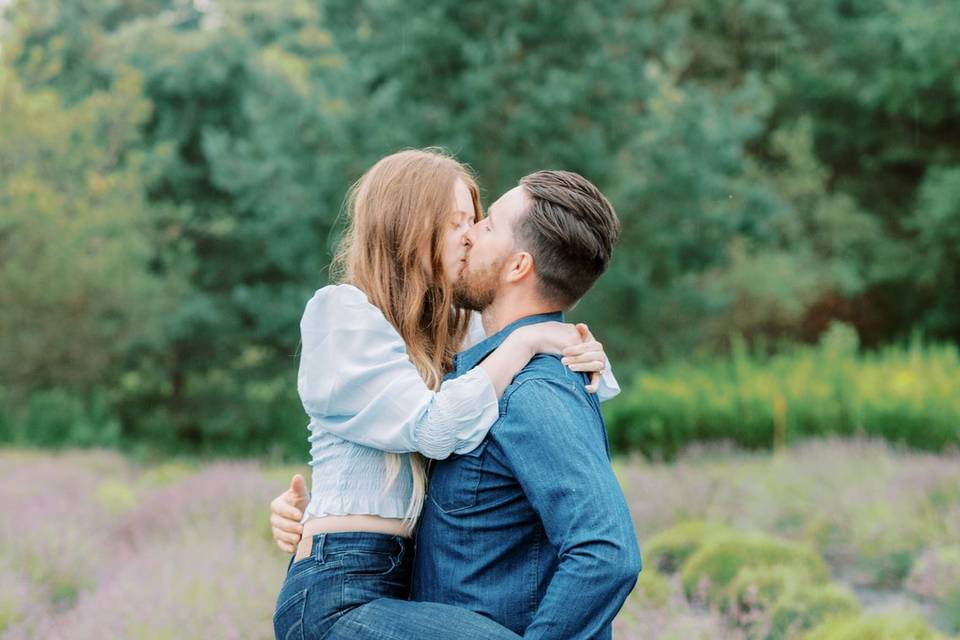 Lavender Field Engagement