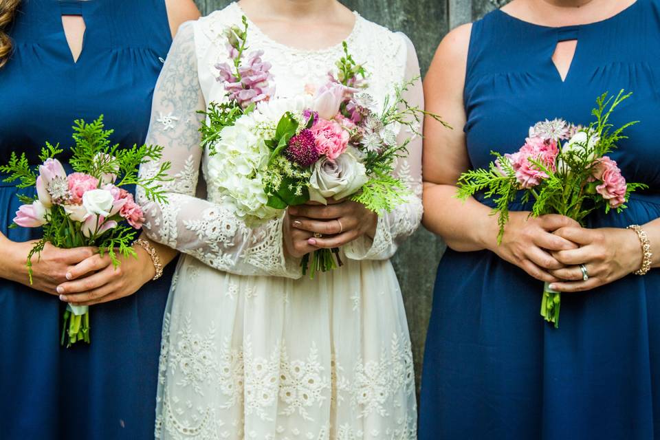 Fresh Wedding Bouquets