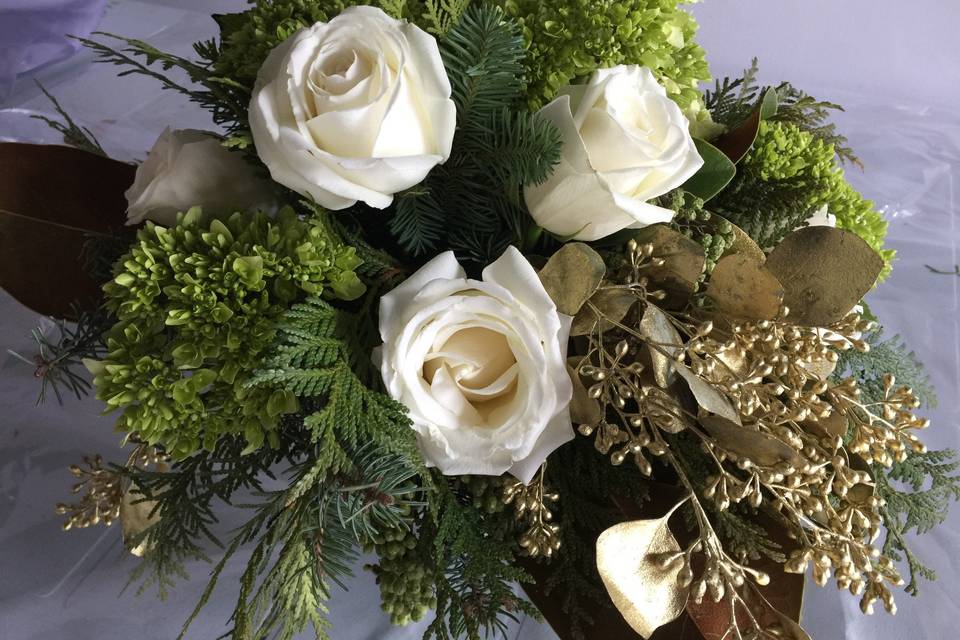 White Rose Centrepiece