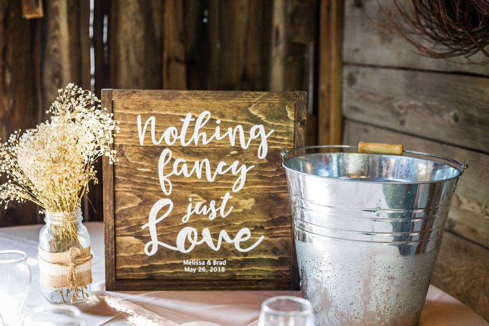 Wedding Signage