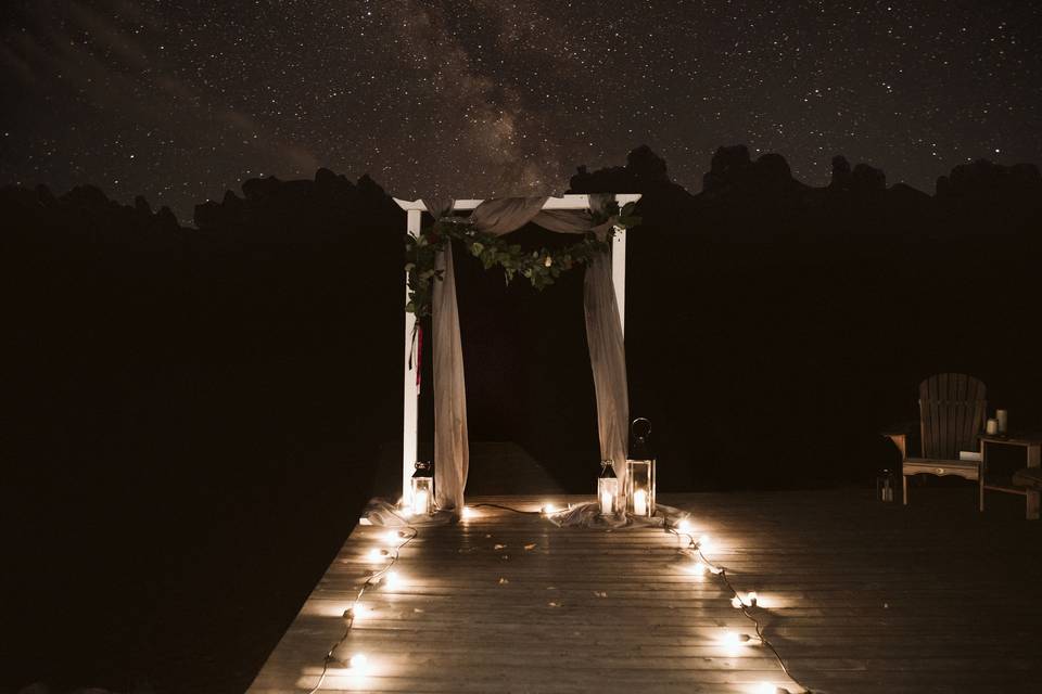 Muskoka Wedding Arbor