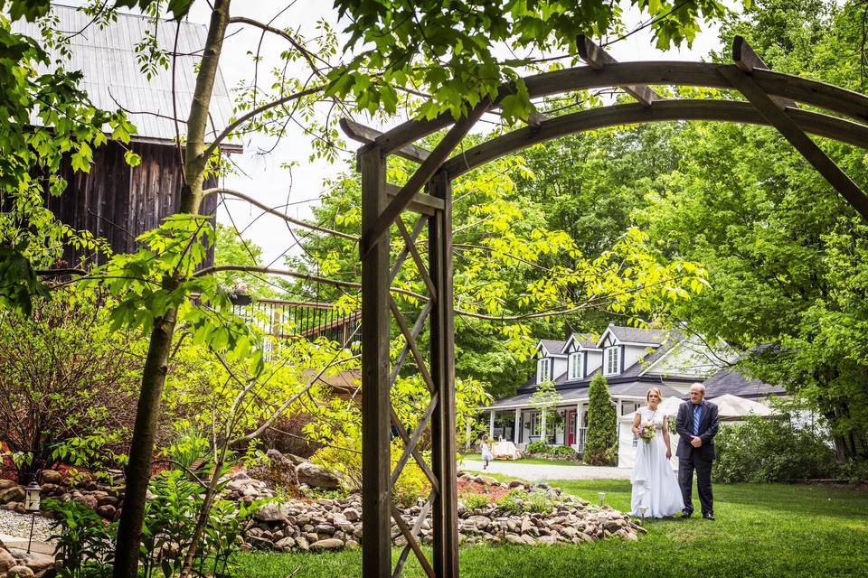 Outdoor Wedding Arbor