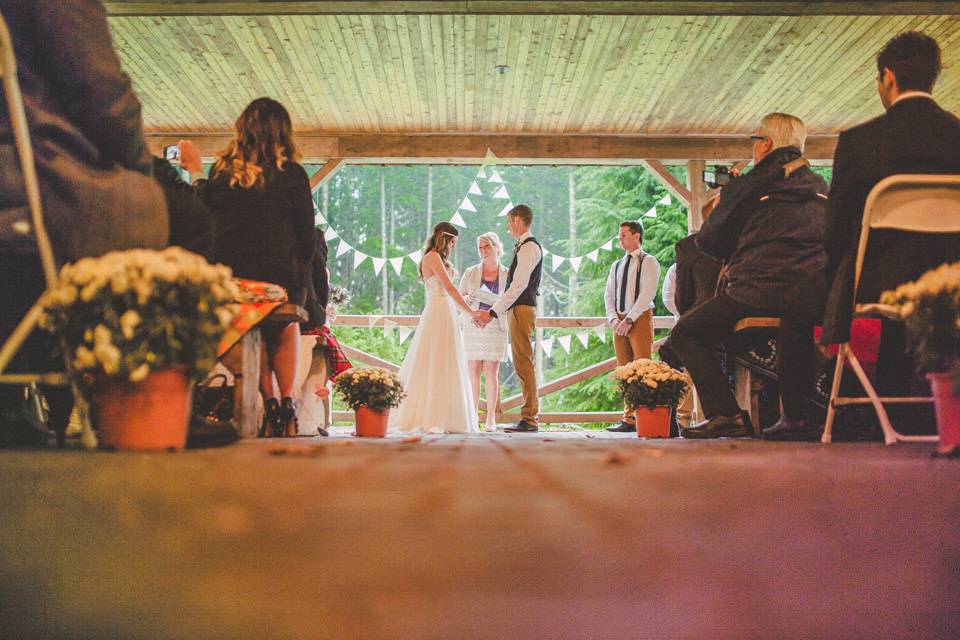 Stakeout Wedding Ceremony