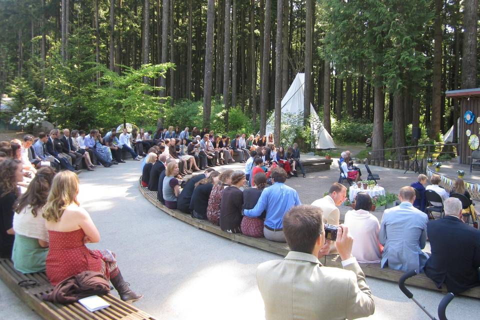 Amphitheatre Wedding