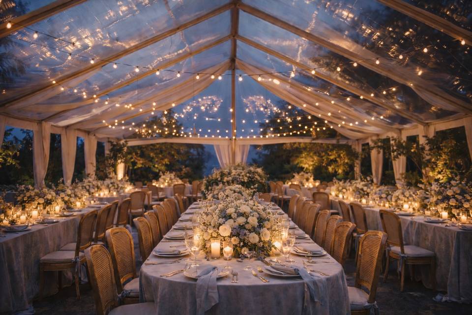 Luxury Tent Reception