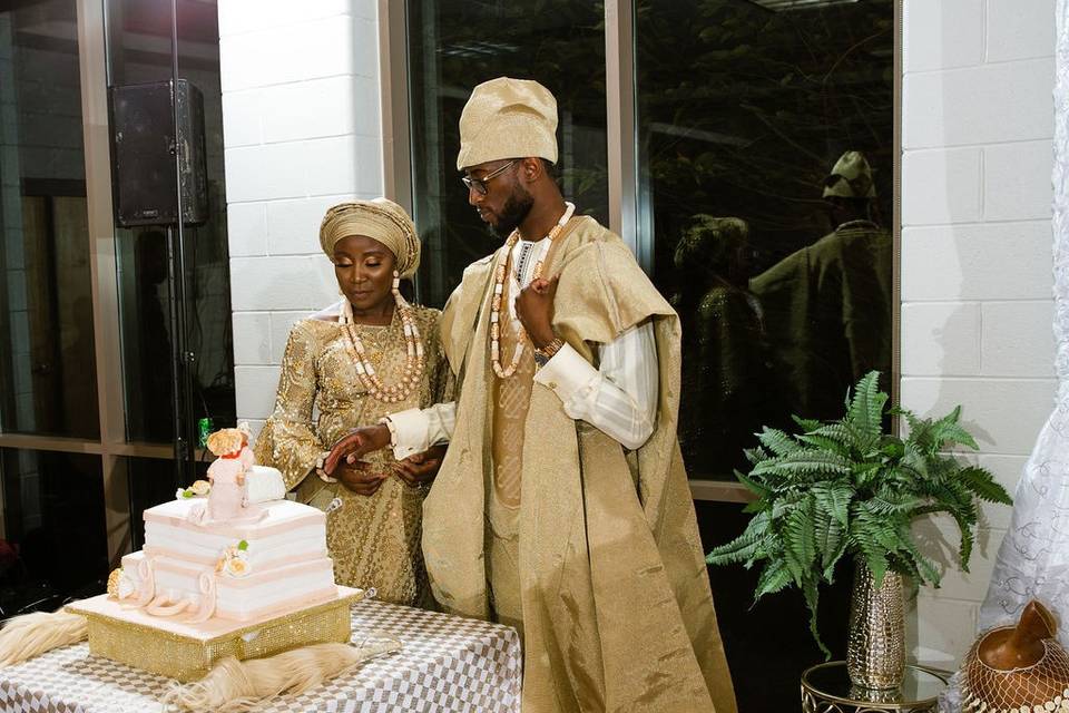 Cutting of the cake